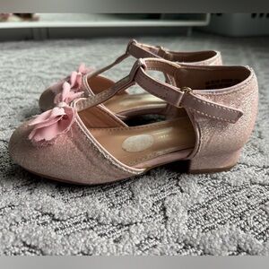 Glittery Pink Kids Shoes